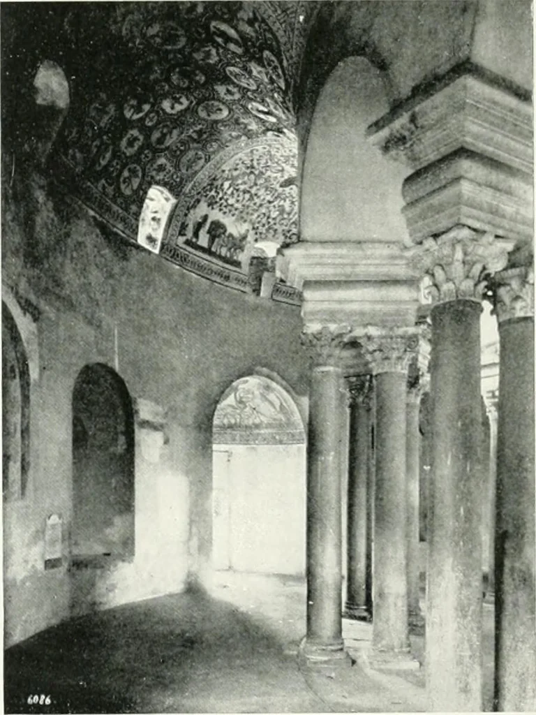 An illustration from A cyclopaedia of works of architecture in Italy, Greece, and the Levant, 1895, leaf 452
