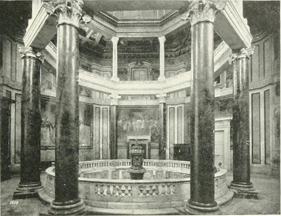 An illustration from A cyclopaedia of works of architecture in Italy, Greece, and the Levant, 1895, leaf 461