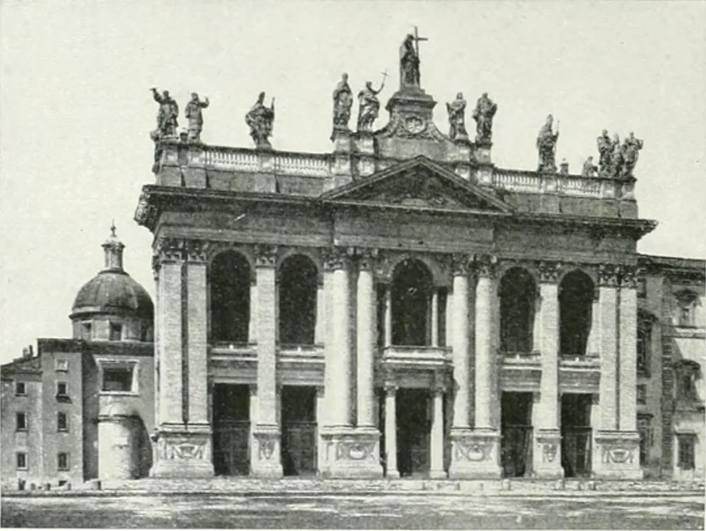 An illustration from A cyclopaedia of works of architecture in Italy, Greece, and the Levant, 1895, leaf 462