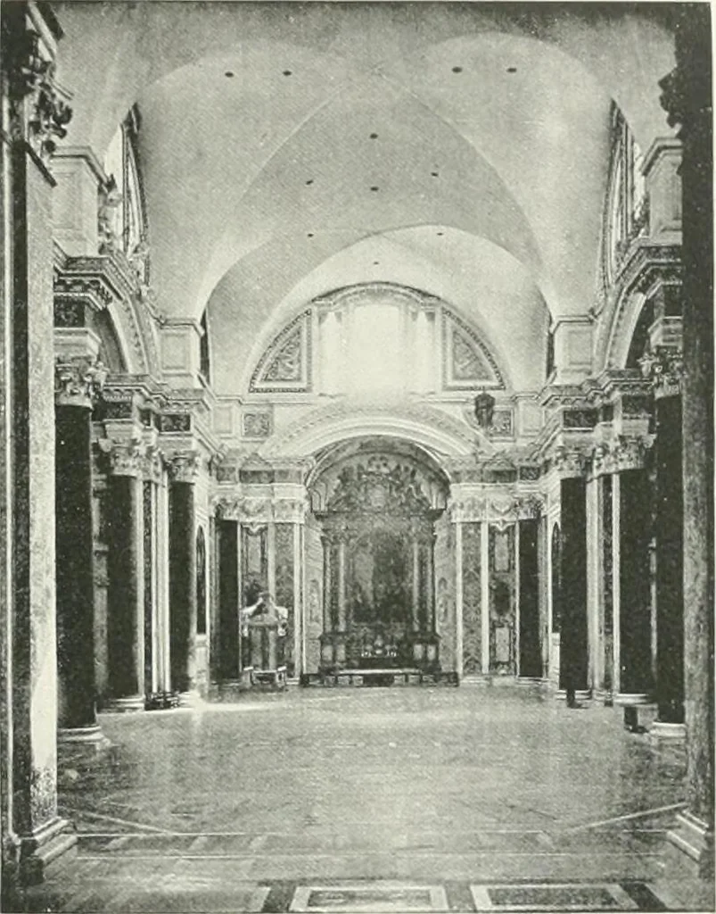 An illustration from A cyclopaedia of works of architecture in Italy, Greece, and the Levant, 1895, leaf 469