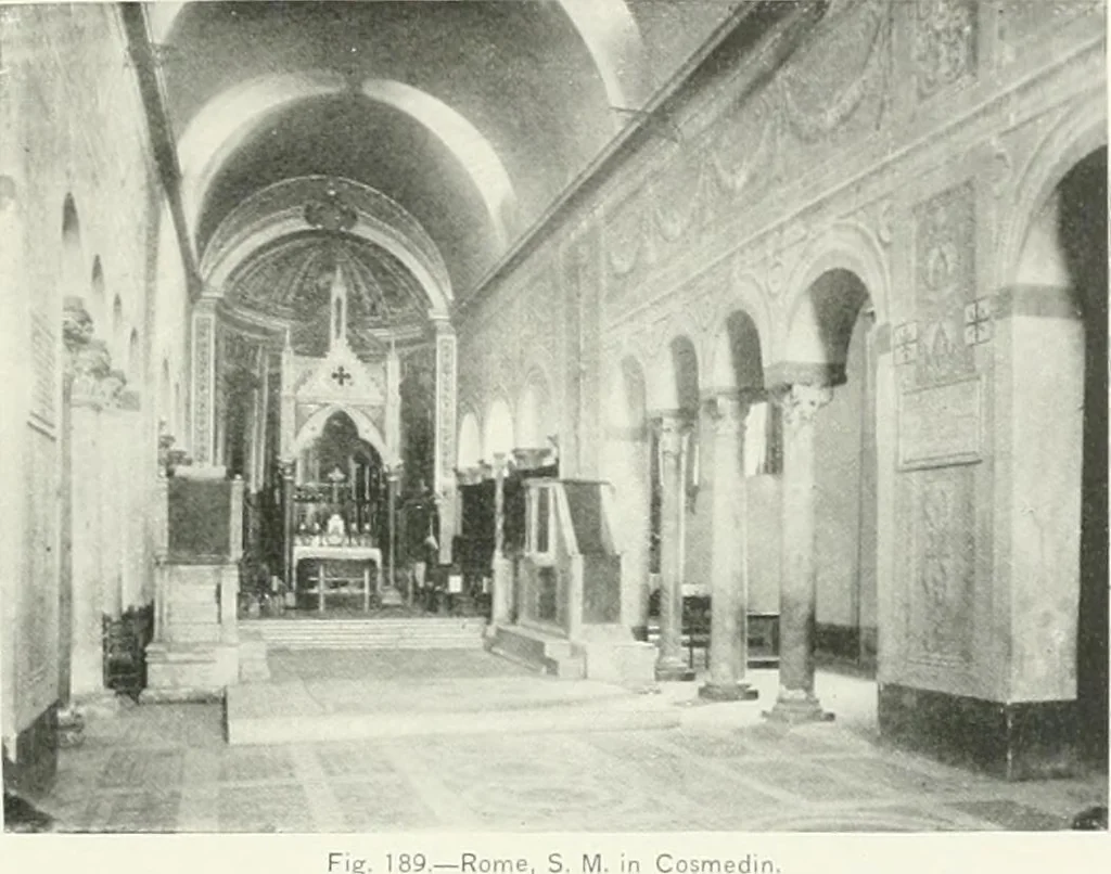 An illustration from A cyclopaedia of works of architecture in Italy, Greece, and the Levant, 1895, leaf 471
