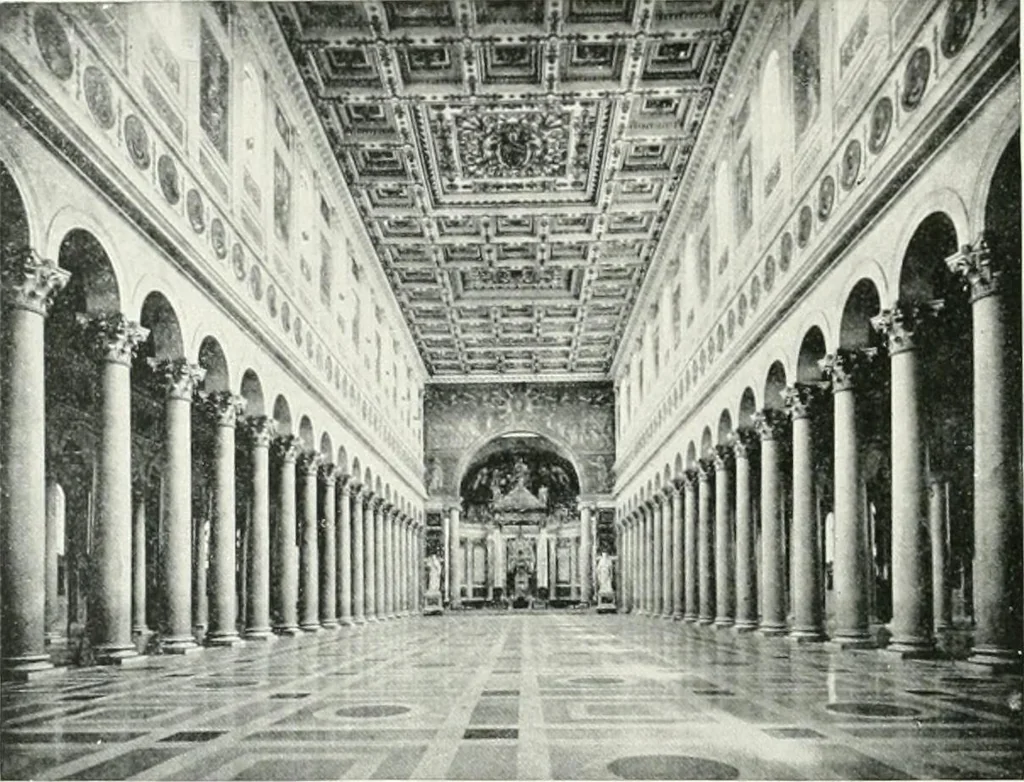 An illustration from A cyclopaedia of works of architecture in Italy, Greece, and the Levant, 1895, leaf 482