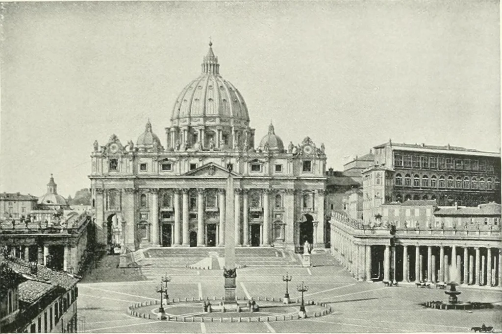 An illustration from A cyclopaedia of works of architecture in Italy, Greece, and the Levant, 1895, leaf 487