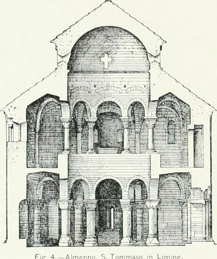 An illustration from A cyclopaedia of works of architecture in Italy, Greece, and the Levant, 1895, leaf 52