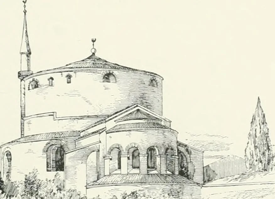 An illustration from A cyclopaedia of works of architecture in Italy, Greece, and the Levant, 1895, leaf 521