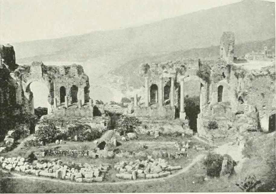 An illustration from A cyclopaedia of works of architecture in Italy, Greece, and the Levant, 1895, leaf 553