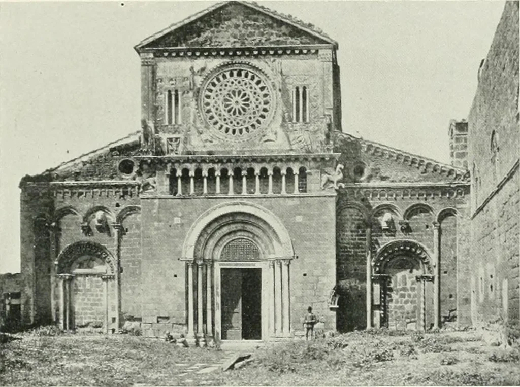 An illustration from A cyclopaedia of works of architecture in Italy, Greece, and the Levant, 1895, leaf 567