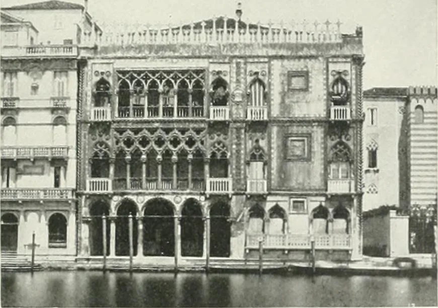 An illustration from A cyclopaedia of works of architecture in Italy, Greece, and the Levant, 1895, leaf 581