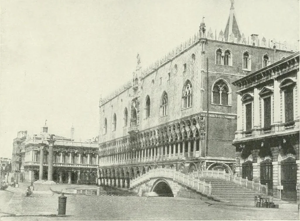 An illustration from A cyclopaedia of works of architecture in Italy, Greece, and the Levant, 1895, leaf 591