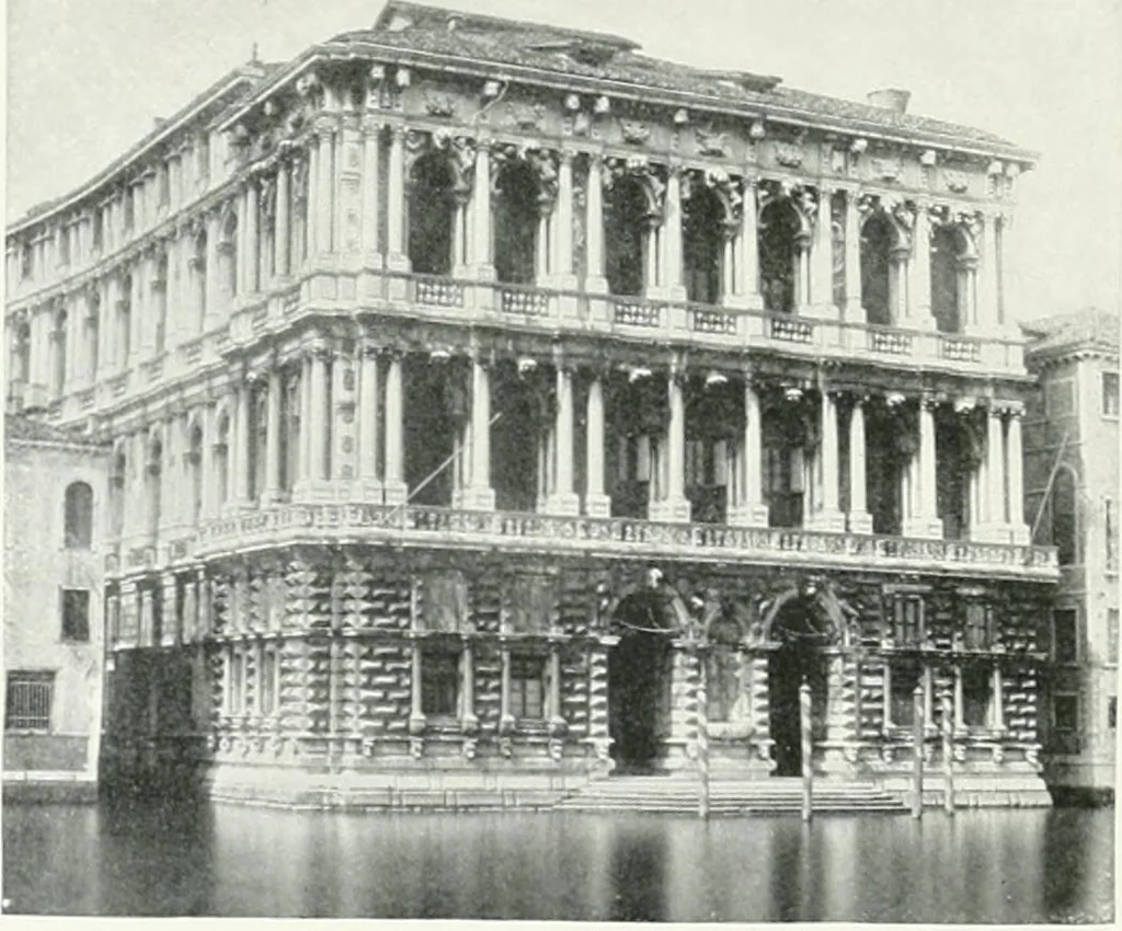 An illustration from A cyclopaedia of works of architecture in Italy, Greece, and the Levant, 1895, leaf 594