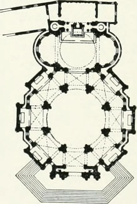 An illustration from A cyclopaedia of works of architecture in Italy, Greece, and the Levant, 1895, leaf 612