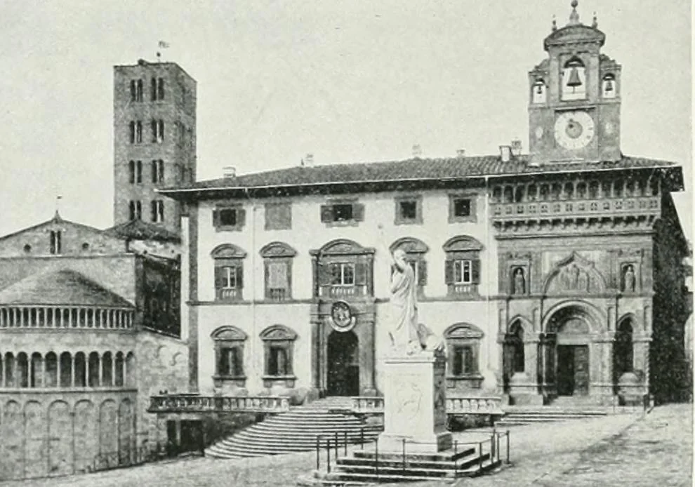 An illustration from A cyclopaedia of works of architecture in Italy, Greece, and the Levant, 1895, leaf 62