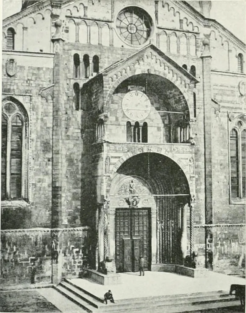 An illustration from A cyclopaedia of works of architecture in Italy, Greece, and the Levant, 1895, leaf 620