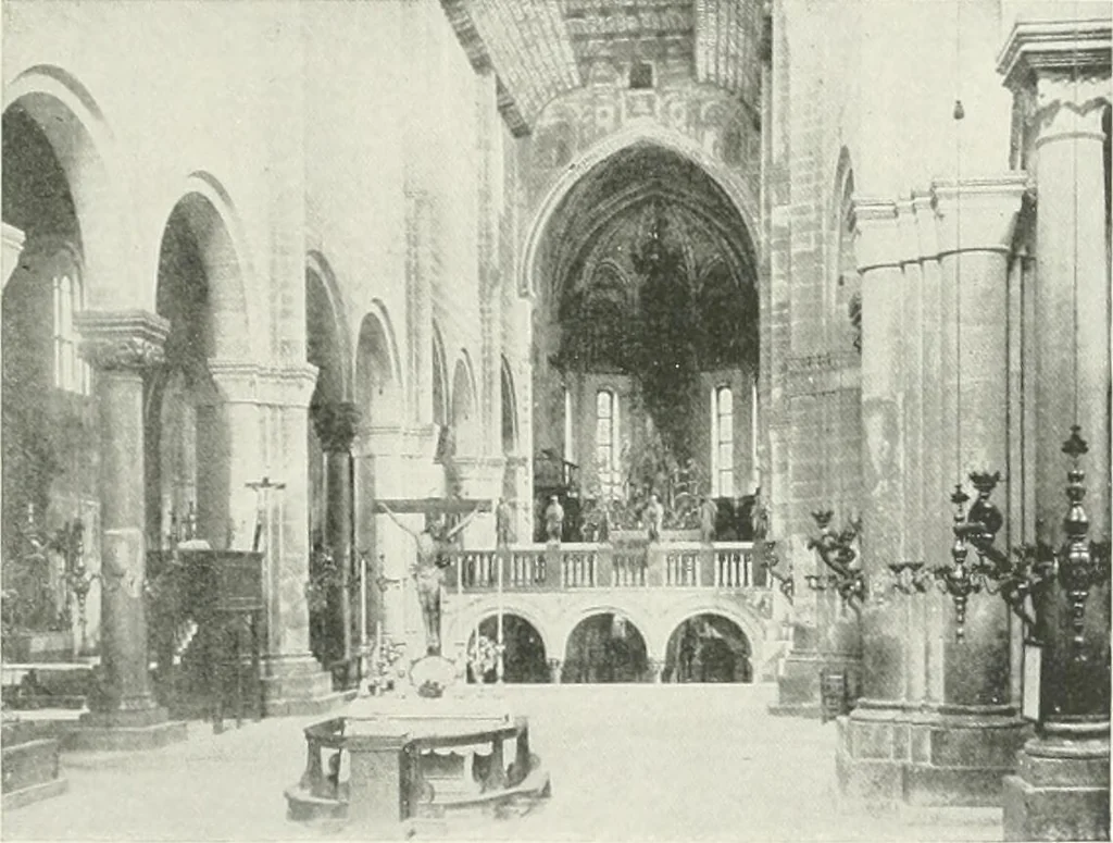 An illustration from A cyclopaedia of works of architecture in Italy, Greece, and the Levant, 1895, leaf 625