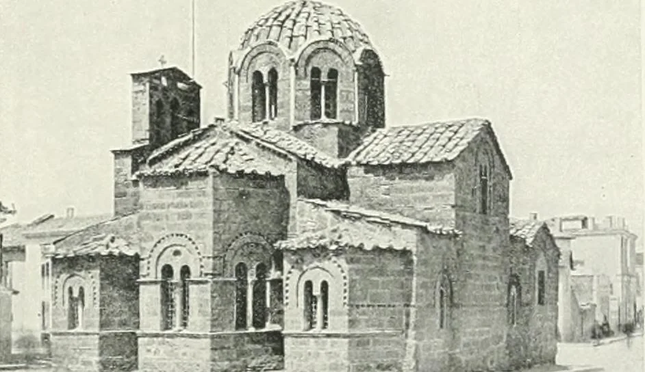 An illustration from A cyclopaedia of works of architecture in Italy, Greece, and the Levant, 1895, leaf 75