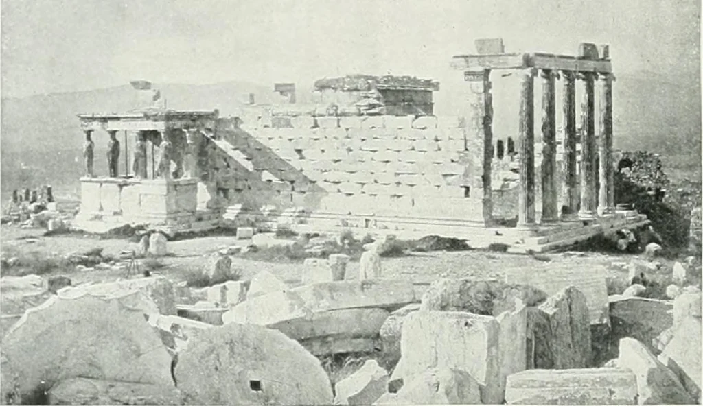An illustration from A cyclopaedia of works of architecture in Italy, Greece, and the Levant, 1895, leaf 76
