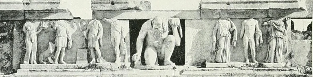 An illustration from A cyclopaedia of works of architecture in Italy, Greece, and the Levant, 1895, leaf 88