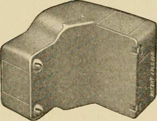 An illustration from Cyclopedia of applied electricity : a general reference work on direct-current generators and motors, storage batteries, electrochemistry, welding, electric wiring, meters, electric lighting, electric railways, power stations, switchboards, power transmission, alternating-current machinery, telegraphy, etc., 1916, leaf 256