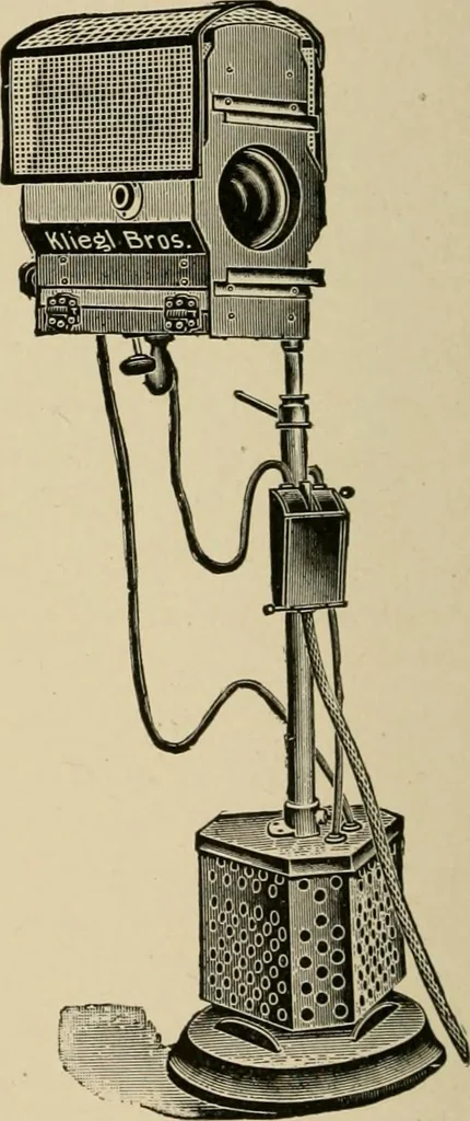 An illustration from Cyclopedia of applied electricity : a general reference work on direct-current generators and motors, storage batteries, electrochemistry, welding, electric wiring, meters, electric lighting, electric railways, power stations, switchboards, power transmission, alternating-current machinery, telegraphy, etc., 1916, leaf 288