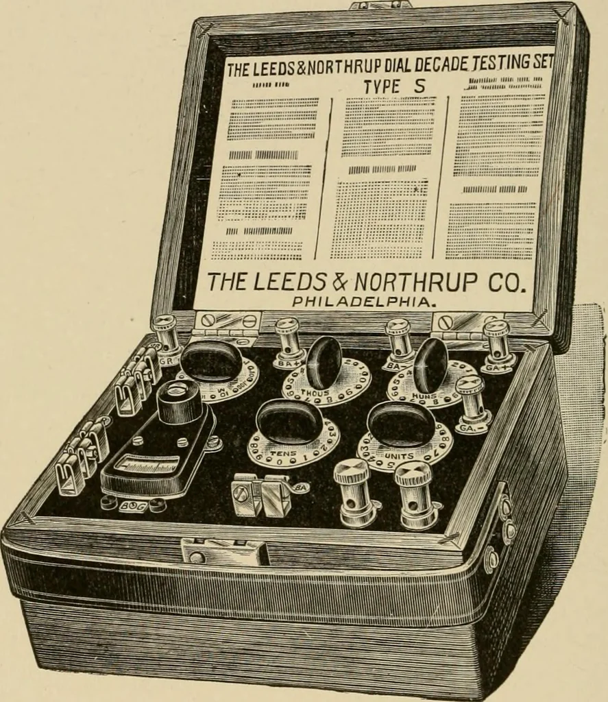 An illustration from Cyclopedia of applied electricity : a general reference work on direct-current generators and motors, storage batteries, electrochemistry, welding, electric wiring, meters, electric lighting, electric railways, power stations, switchboards, power transmission, alternating-current machinery, telegraphy, etc., 1916, leaf 380