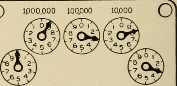 An illustration from Cyclopedia of applied electricity : a general reference work on direct-current generators and motors, storage batteries, electrochemistry, welding, electric wiring, meters, electric lighting, electric railways, power stations, switchboards, power transmission, alternating-current machinery, telegraphy, etc., 1916, leaf 486