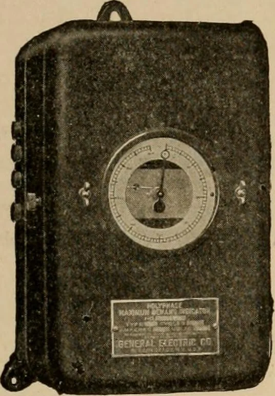 An illustration from Cyclopedia of applied electricity : a general reference work on direct-current generators and motors, storage batteries, electrochemistry, welding, electric wiring, meters, electric lighting, electric railways, power stations, switchboards, power transmission, alternating-current machinery, telegraphy, etc., 1916, leaf 497