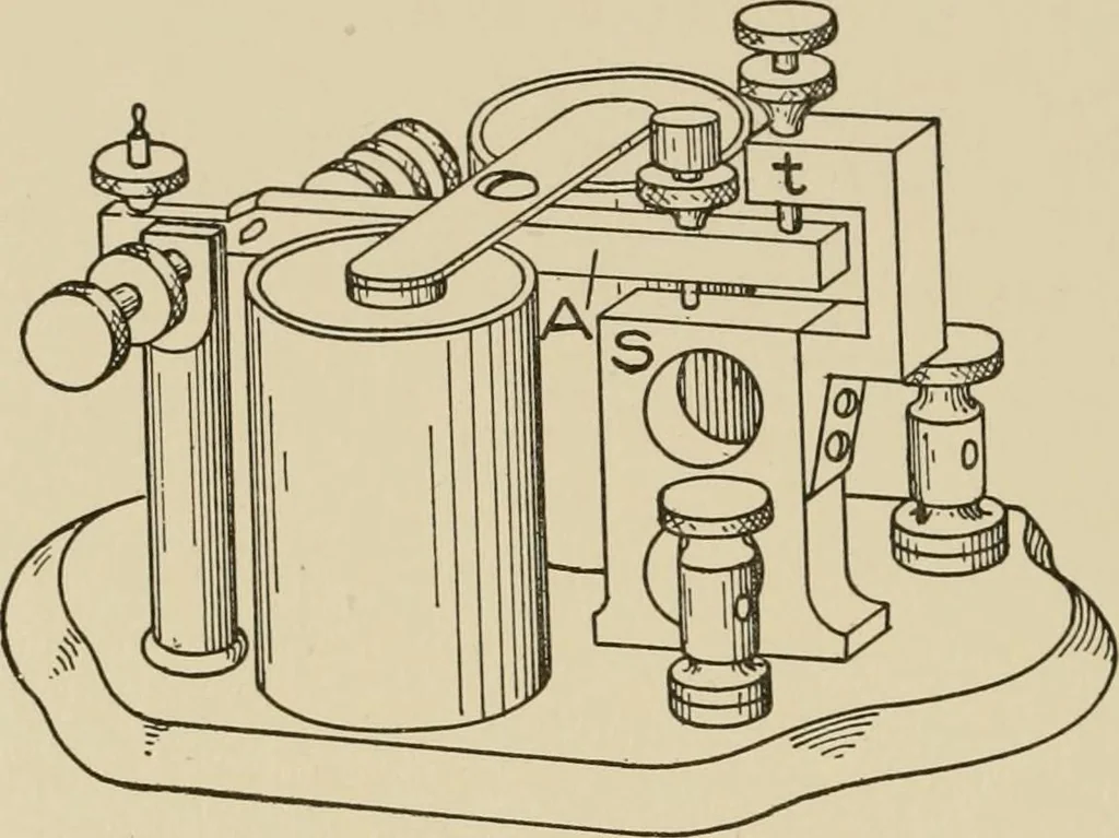 An illustration from Cyclopedia of applied electricity : a general reference work on direct-current generators and motors, storage batteries, electrochemistry, welding, electric wiring, meters, electric lighting, electric railways, power stations, switchboards, power transmission, alternating-current machinery, telegraphy, etc., 1916, leaf 78
