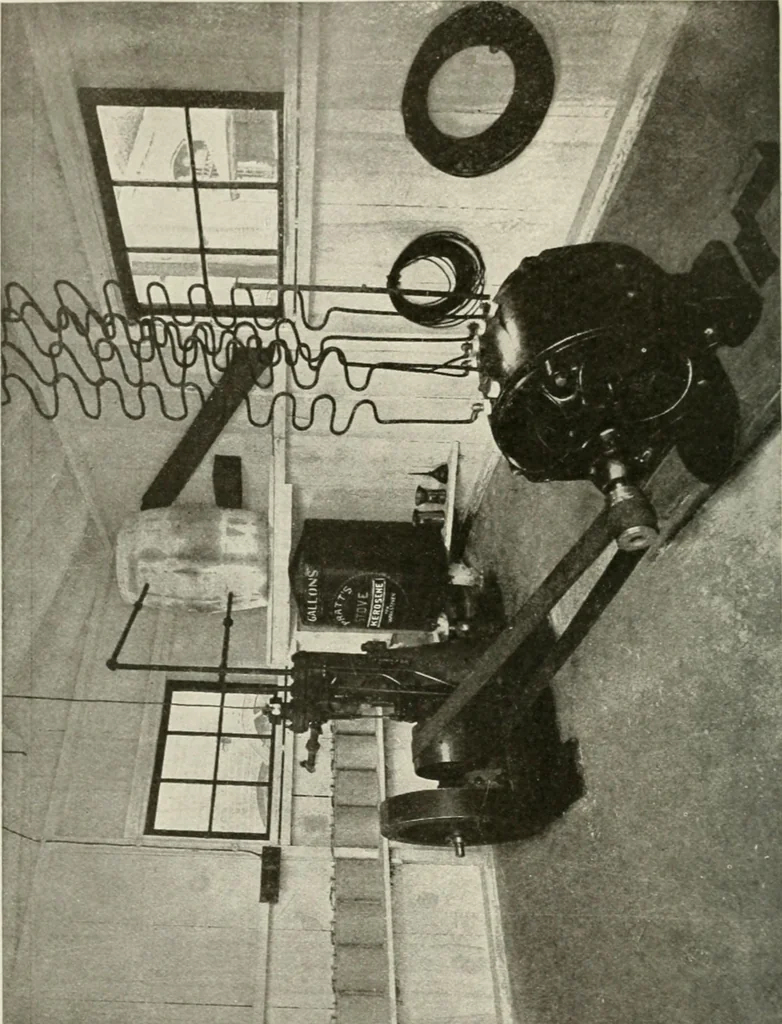 An illustration from Cyclopedia of applied electricity : a practical guide for electricians, mechanics, engineers, students, telegraph and telephone operators, and all others interested in electricity, 1905, leaf 124