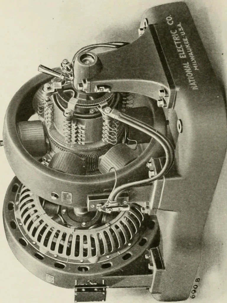 An illustration from Cyclopedia of applied electricity : a practical guide for electricians, mechanics, engineers, students, telegraph and telephone operators, and all others interested in electricity, 1905, leaf 176
