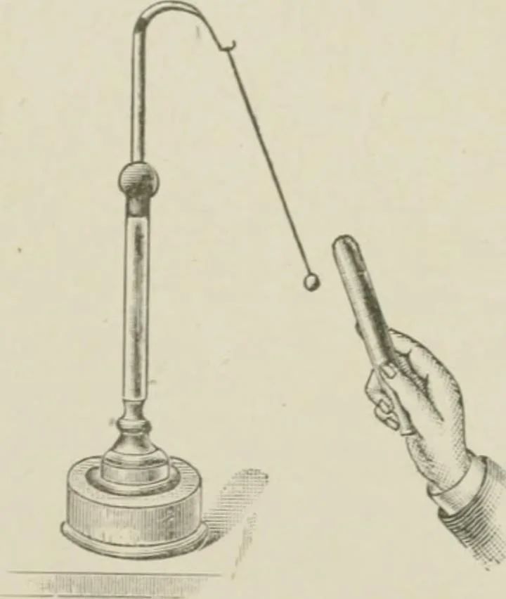 An illustration from Cyclopedia of applied electricity : a practical guide for electricians, mechanics, engineers, students, telegraph and telephone operators, and all others interested in electricity, 1905, leaf 23