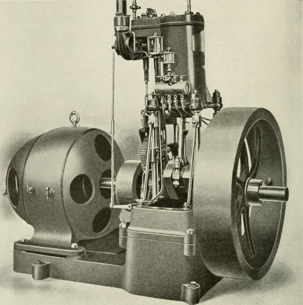 An illustration from Cyclopedia of applied electricity : a practical guide for electricians, mechanics, engineers, students, telegraph and telephone operators, and all others interested in electricity, 1905, leaf 230