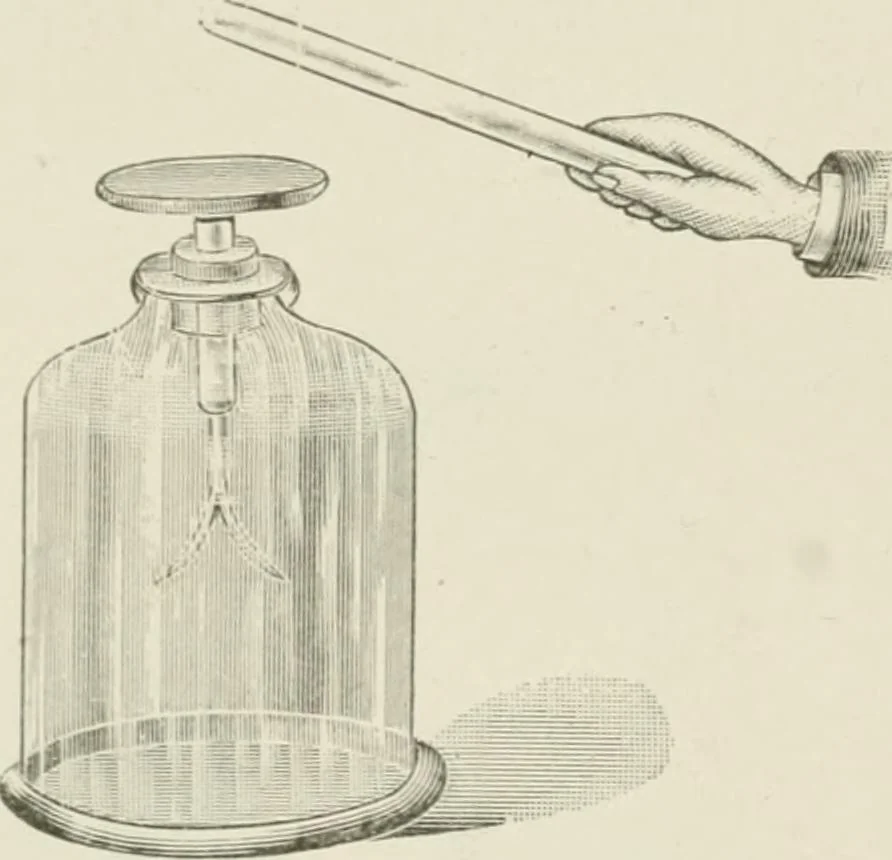 An illustration from Cyclopedia of applied electricity : a practical guide for electricians, mechanics, engineers, students, telegraph and telephone operators, and all others interested in electricity, 1905, leaf 28