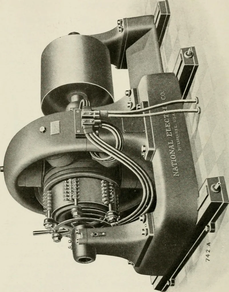 An illustration from Cyclopedia of applied electricity : a practical guide for electricians, mechanics, engineers, students, telegraph and telephone operators, and all others interested in electricity, 1905, leaf 328