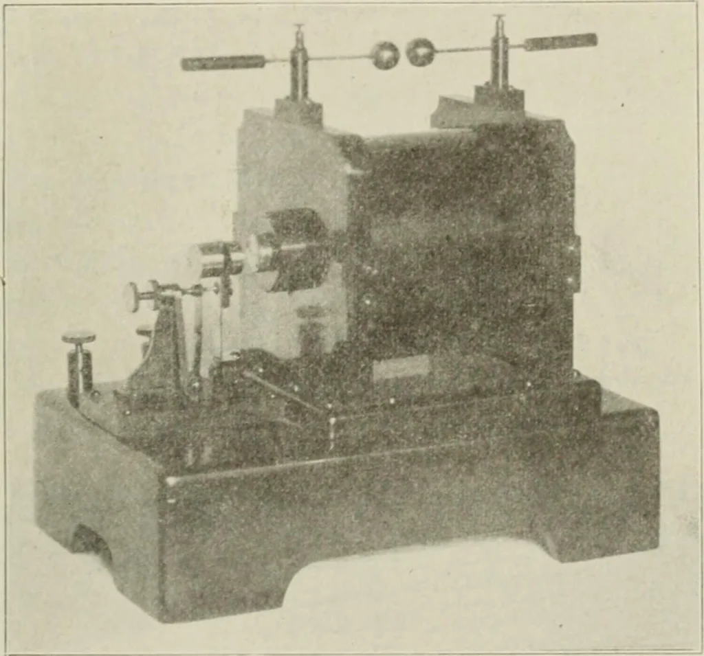 An illustration from Cyclopedia of applied electricity : a practical guide for electricians, mechanics, engineers, students, telegraph and telephone operators, and all others interested in electricity, 1905, leaf 377