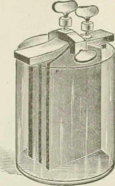 An illustration from Cyclopedia of applied electricity : a practical guide for electricians, mechanics, engineers, students, telegraph and telephone operators, and all others interested in electricity, 1905, leaf 38