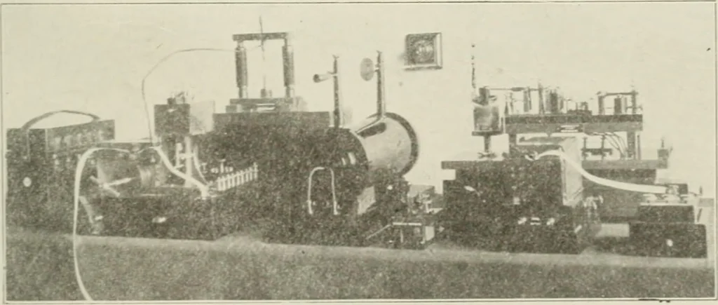 An illustration from Cyclopedia of applied electricity : a practical guide for electricians, mechanics, engineers, students, telegraph and telephone operators, and all others interested in electricity, 1905, leaf 401