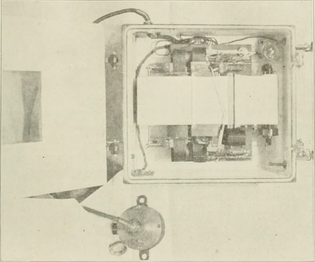 An illustration from Cyclopedia of applied electricity : a practical guide for electricians, mechanics, engineers, students, telegraph and telephone operators, and all others interested in electricity, 1905, leaf 415