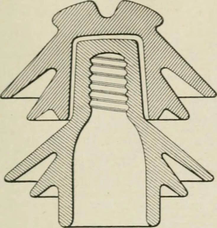An illustration from Cyclopedia of applied electricity : a practical guide for electricians, mechanics, engineers, students, telegraph and telephone operators, and all others interested in electricity, 1905, leaf 433