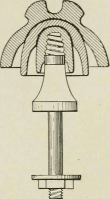 An illustration from Cyclopedia of applied electricity : a practical guide for electricians, mechanics, engineers, students, telegraph and telephone operators, and all others interested in electricity, 1905, leaf 433