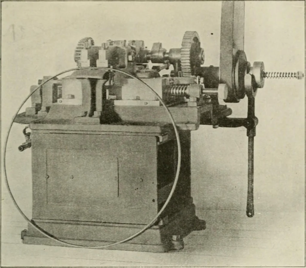 An illustration from Cyclopedia of applied electricity : a practical guide for electricians, mechanics, engineers, students, telegraph and telephone operators, and all others interested in electricity, 1905, leaf 437
