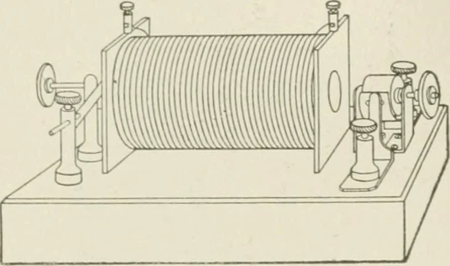 An illustration from Cyclopedia of applied electricity : a practical guide for electricians, mechanics, engineers, students, telegraph and telephone operators, and all others interested in electricity, 1905, leaf 48
