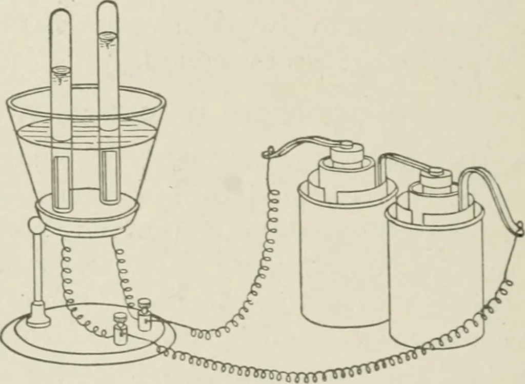 An illustration from Cyclopedia of applied electricity : a practical guide for electricians, mechanics, engineers, students, telegraph and telephone operators, and all others interested in electricity, 1905, leaf 50