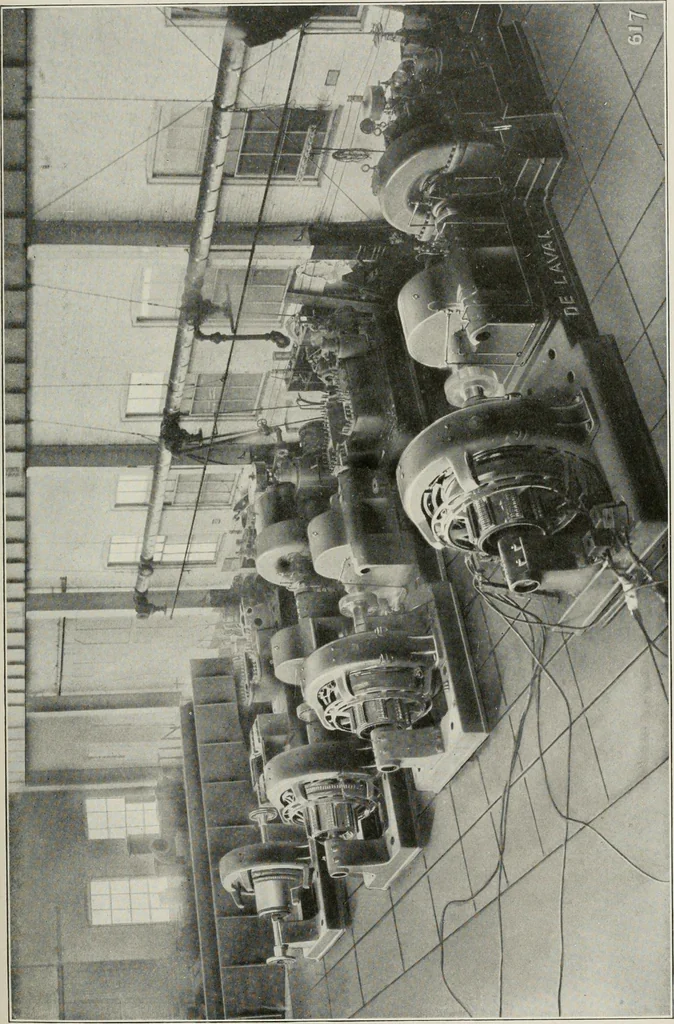 An illustration from Cyclopedia of applied electricity : a general reference work on direct-current generators and motors, storage batteries, electrochemistry, welding, electric wiring, meters, electric lighting, electric railways, power stations, switchboards, power transmission, alternating-current machinery, telegraphy, etc., 1916, leaf 179