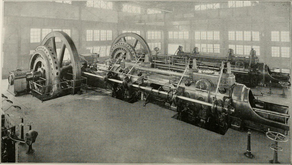An illustration from Cyclopedia of applied electricity : a general reference work on direct-current generators and motors, storage batteries, electrochemistry, welding, electric wiring, meters, electric lighting, electric railways, power stations, switchboards, power transmission, alternating-current machinery, telegraphy, etc., 1916, leaf 18