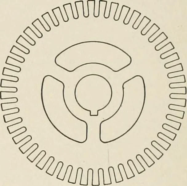 An illustration from Cyclopedia of applied electricity : a general reference work on direct-current generators and motors, storage batteries, electrochemistry, welding, electric wiring, meters, electric lighting, electric railways, power stations, switchboards, power transmission, alternating-current machinery, telegraphy, etc., 1916, leaf 208