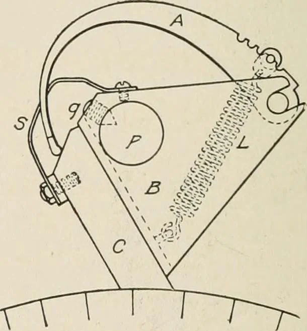 An illustration from Cyclopedia of applied electricity : a general reference work on direct-current generators and motors, storage batteries, electrochemistry, welding, electric wiring, meters, electric lighting, electric railways, power stations, switchboards, power transmission, alternating-current machinery, telegraphy, etc., 1916, leaf 228