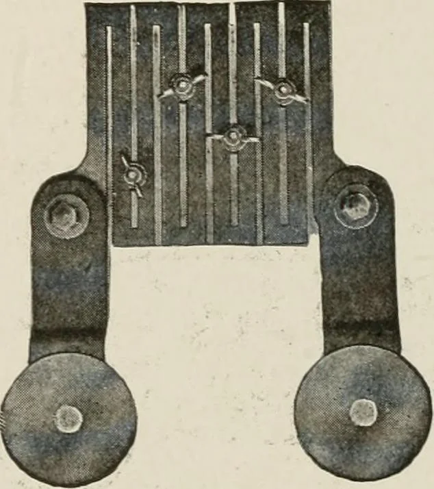 An illustration from Cyclopedia of applied electricity : a general reference work on direct-current generators and motors, storage batteries, electrochemistry, welding, electric wiring, meters, electric lighting, electric railways, power stations, switchboards, power transmission, alternating-current machinery, telegraphy, etc., 1916, leaf 305