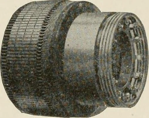 An illustration from Cyclopedia of applied electricity : a general reference work on direct-current generators and motors, storage batteries, electrochemistry, welding, electric wiring, meters, electric lighting, electric railways, power stations, switchboards, power transmission, alternating-current machinery, telegraphy, etc., 1916, leaf 342