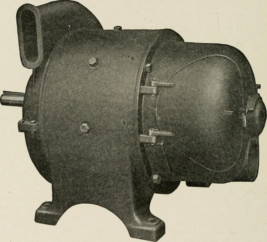 An illustration from Cyclopedia of applied electricity : a general reference work on direct-current generators and motors, storage batteries, electrochemistry, welding, electric wiring, meters, electric lighting, electric railways, power stations, switchboards, power transmission, alternating-current machinery, telegraphy, etc., 1916, leaf 362
