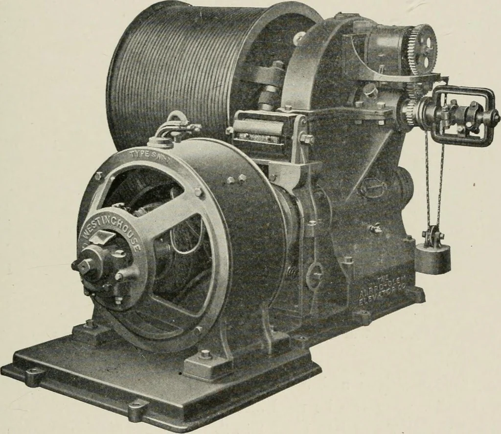 An illustration from Cyclopedia of applied electricity : a general reference work on direct-current generators and motors, storage batteries, electrochemistry, welding, electric wiring, meters, electric lighting, electric railways, power stations, switchboards, power transmission, alternating-current machinery, telegraphy, etc., 1916, leaf 369